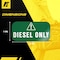 Fuel Stickers Diesel Only Sticker, Fuel Can & Outdoor Power Equipment, Hvy-Dty, Green/White, 2''x1'', 48PK Z-2X1DG-48PK - alternate 9